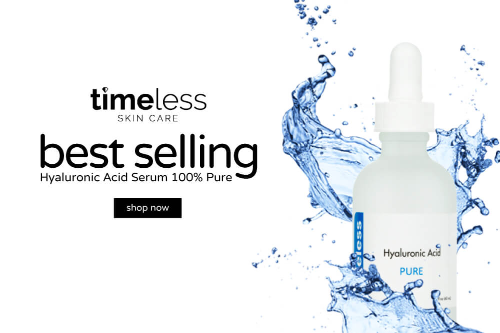 TIMELESS, Pure Hyaluronic Acid Serum, ไฮยาลูรอนิคบริสุทธิ์