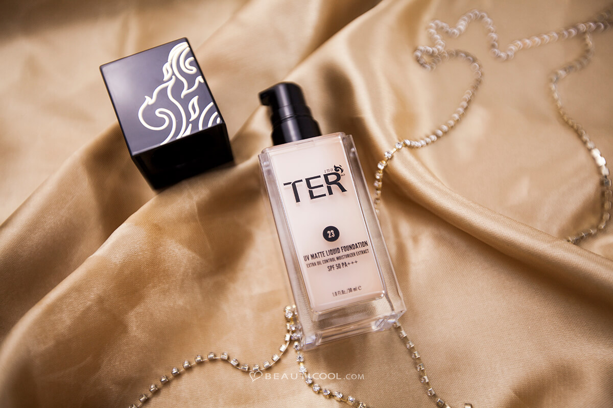 TER,UV Matte Liquid Foundation,SPF 50 PA+++,รองพื้น,เฑอ,รองพื้นเนื้อแมทผสมมอยเจอร์ไรเซอร์