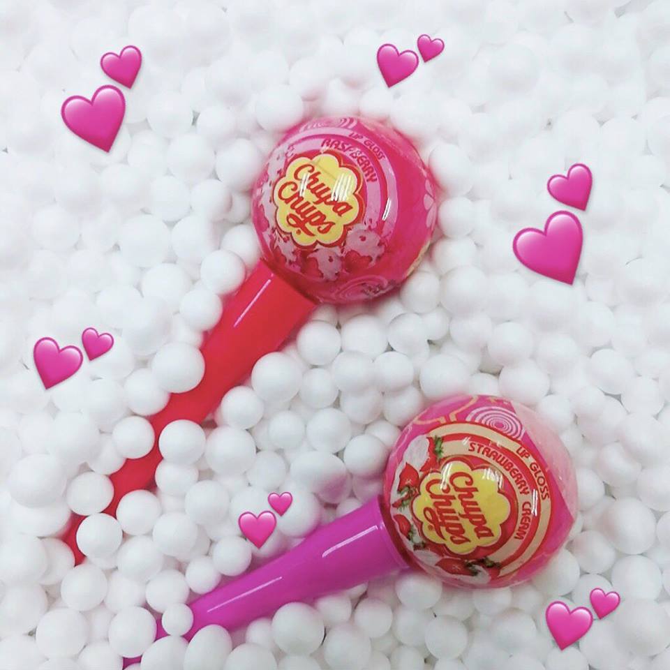 Chupa Chups,Chupa Chups รีวิว,ลิป Chupa Chups,เมคอัพ Chupa Chups,Lipgloss Strawberrycream 15 ml.,Lipgloss Strawberrycream,รีวิว Lipgloss Strawberrycream,Lipgloss Strawberrycream ราคา,จูปาจุ๊ปส์ ลิปกลอส กลิตเตอร์ สตรอเบอร์รี่ครีม 15 มล.,