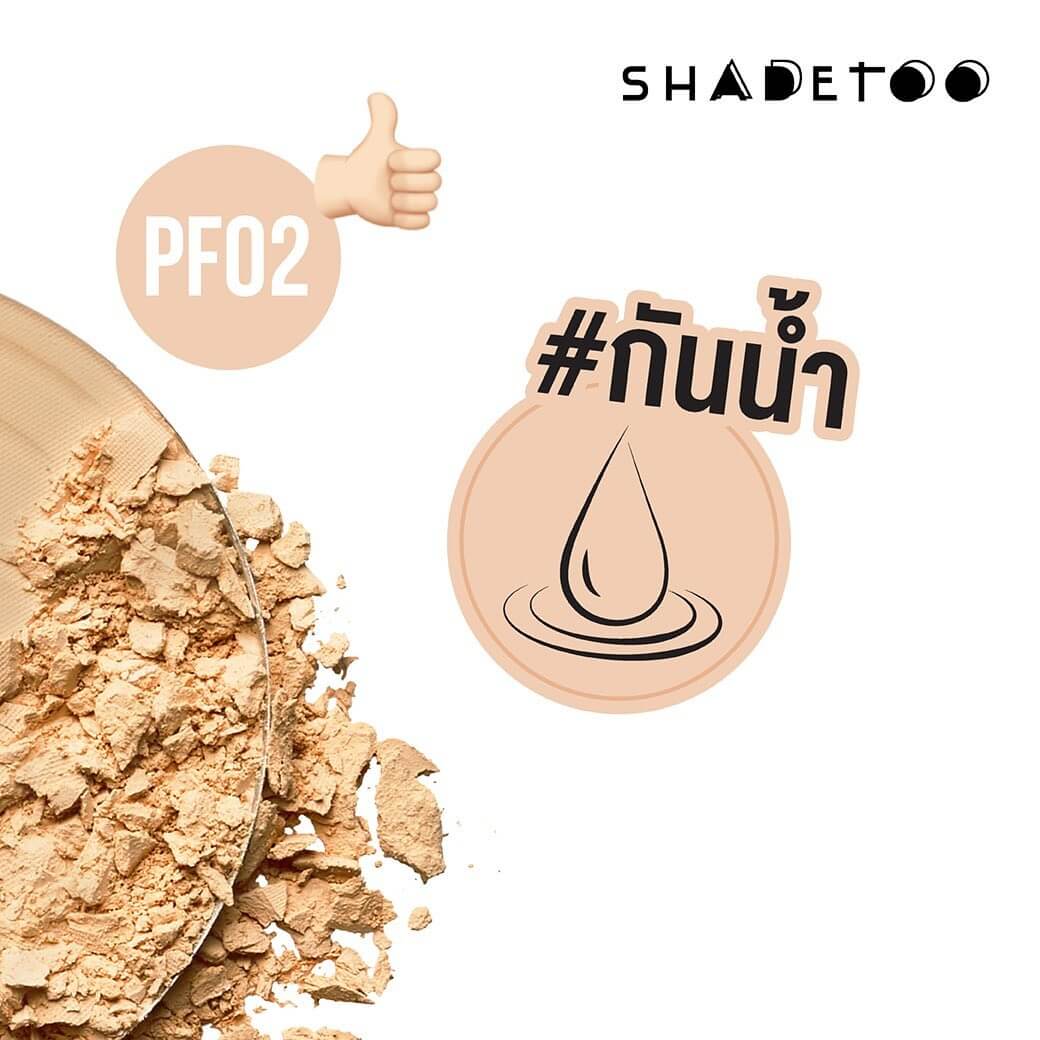 BrushToo , Powder Foundation , แป้งผสมรองพื้น , ควบคุมความมัน , กันแดด , ปกปิดผิว