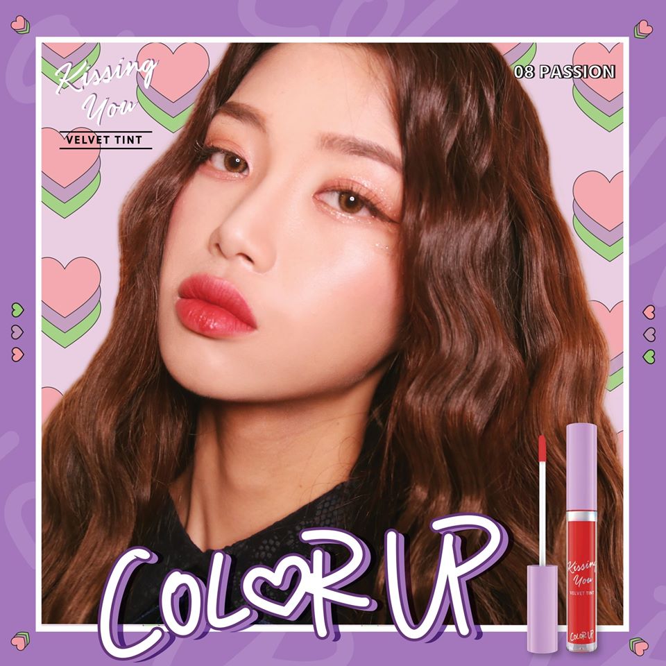 Color Up Kissing You Velvet Tint #08 Passion 