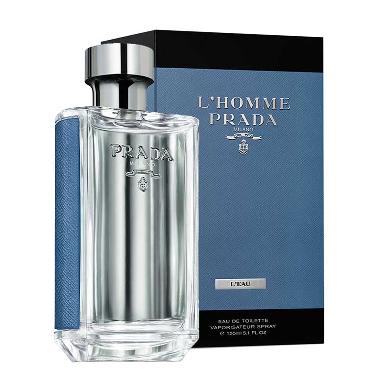 Prada L'Homme Prada L'Eau Eau de Toilette 1.5ml น้ำหอมสุภาพบุรุษอันทันสมัย ที่ผสมผสานความคลาสสิคอย่างแอมเบอร์และดอกไอริส ให้ความรู้สึกปลอดโปร่งและท้าทาย