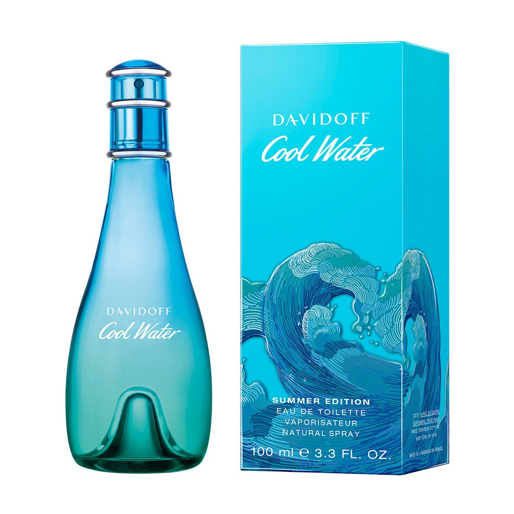 Davidoff เผยโฉม Cool Water Summer Limited Edition โดดเด่นด้วยสีสันและลวดลายกราฟฟิคของคลื่น จากท้องทะเลที่ซัดเข้าหาชายฝั่ง เผยให้เห็นถึงความลึกลับที่ซ่อนเร้นอยู่ใต้มหาสุมทร