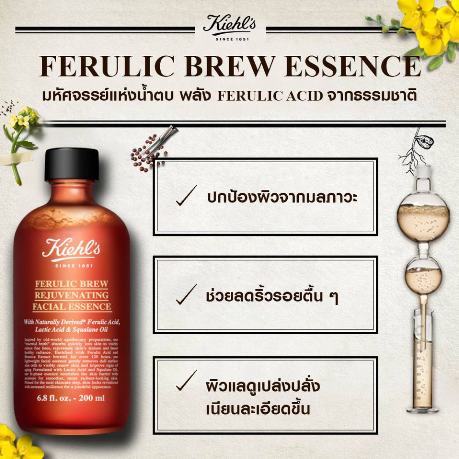 Kiehl's Ferulic Brew Rejuvenating Facial Essence 