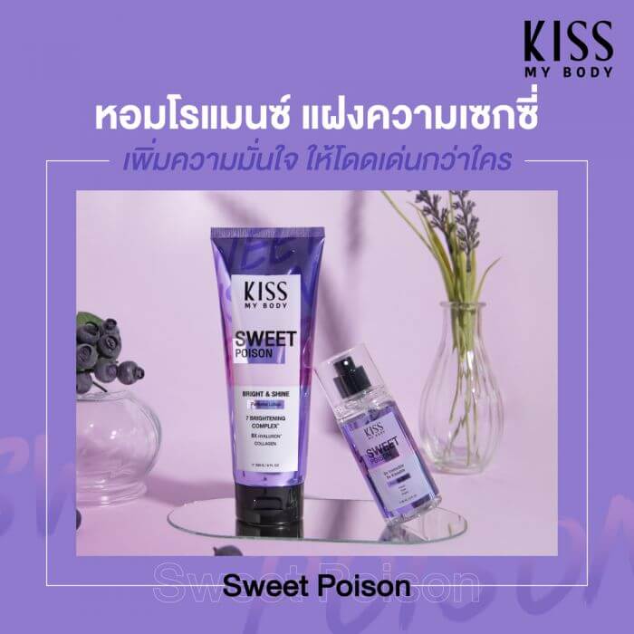 Kiss My Body,Kiss My Body Perfume Mist,Perfume Mist,สเปรย์น้ำหอม,