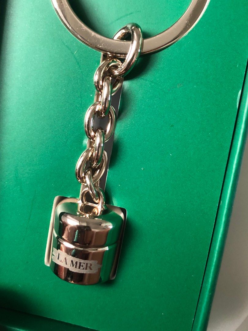 La Mer Keychain (Premium Gift) 1 pcs พวงกุญแจลาแมร์ ดีไซน์สวยงาม เป็นรุปกระปุกครีมจิ๋วน่ารัก